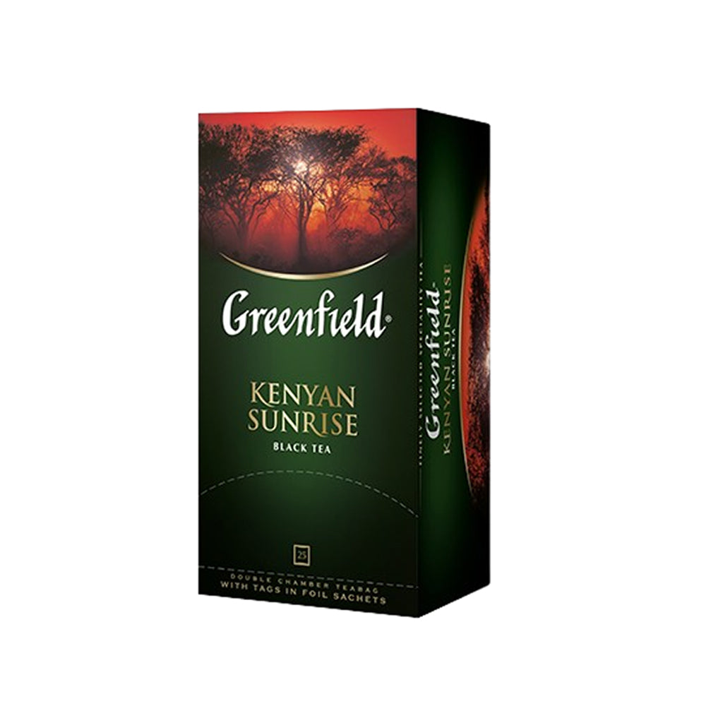 Green Field - Black Tea - Kenyan Sunrise - 25 Tea Bags