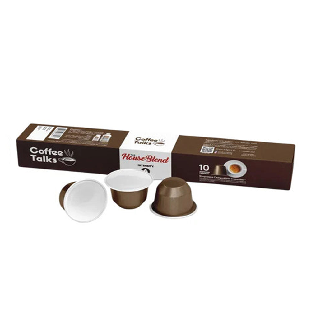 Coffee Talks - Nespresso Compatible - House Blend - 10 capsules