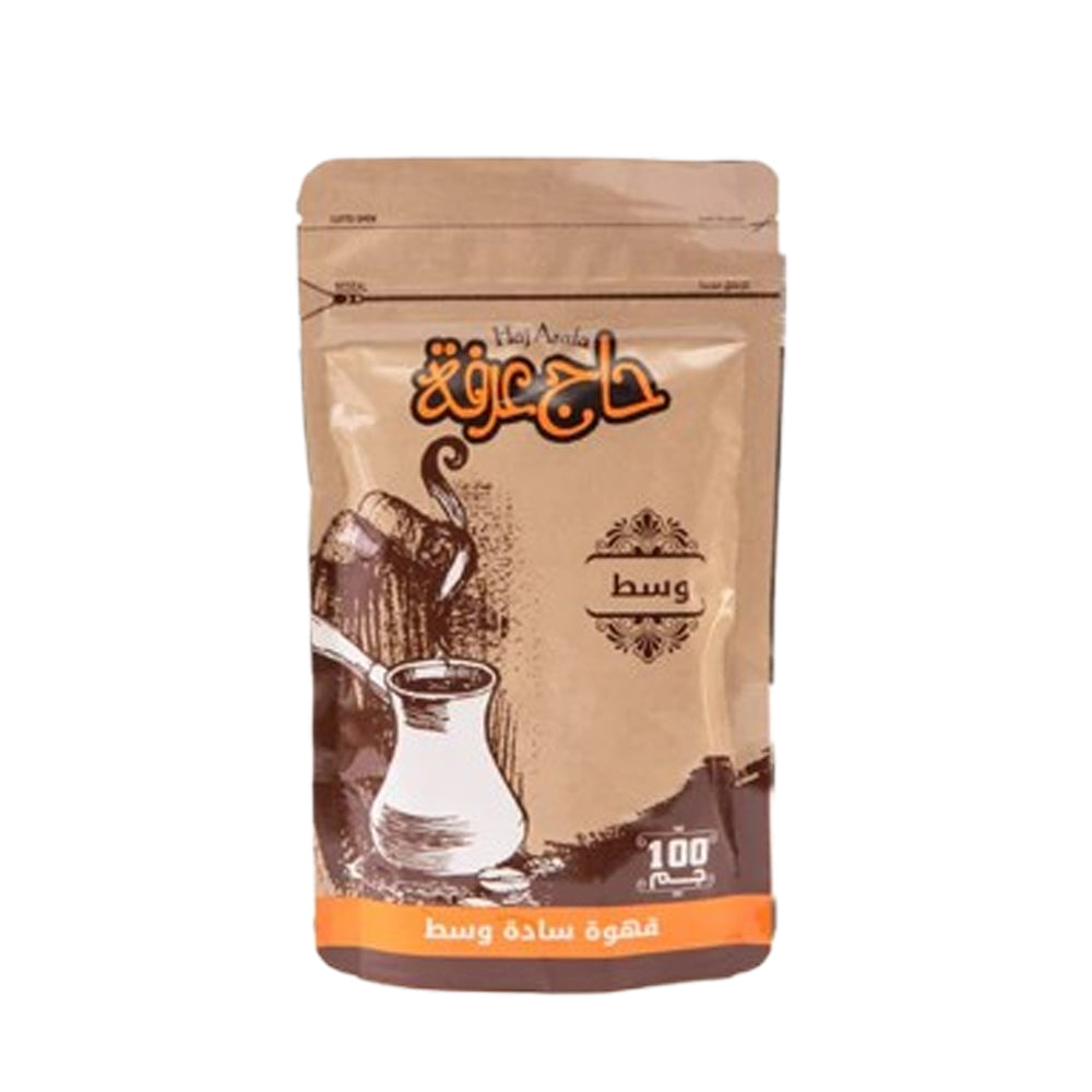 Haj Arafa - Medium Plain Coffee - 100g