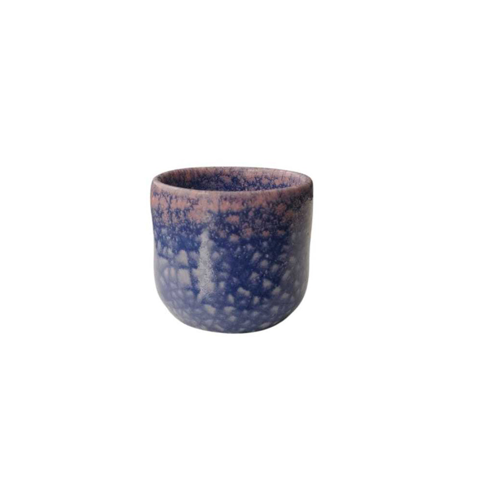 Handmade Pottery Cup - Twilight Bloom - 125ml