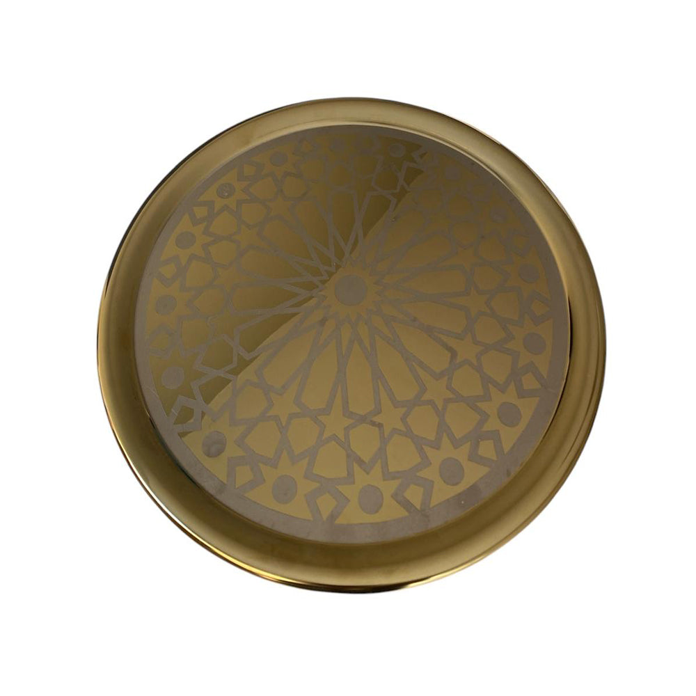 Handmade Copper Tray - 33 cm