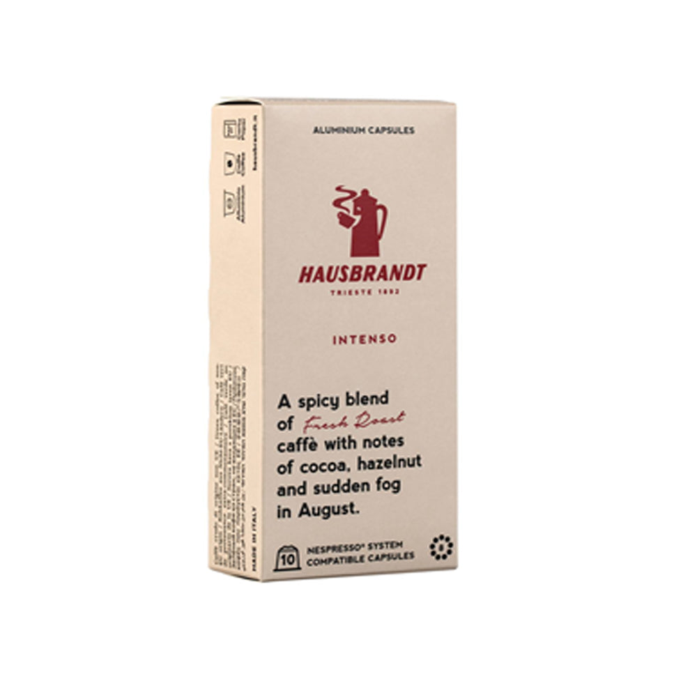 Hausbrandt- Nespresso Compatible - Intenso - 10 Capsules