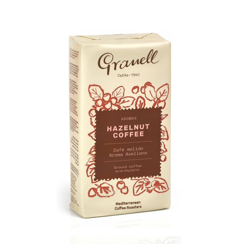 Granell - Espresso Ground Coffee 100% Arabica - Hazelnut - 250g