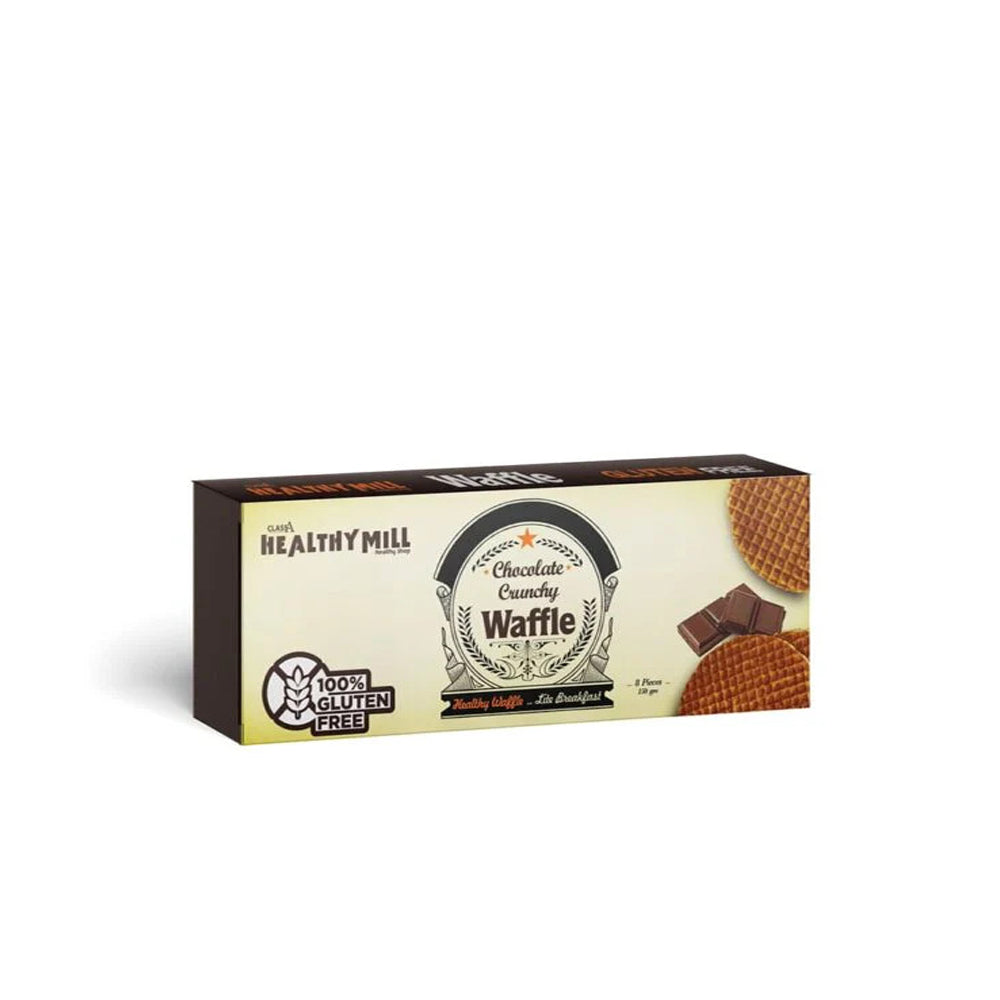 Healthy Mill Crunchy Waffle - Chocolate - 150gm