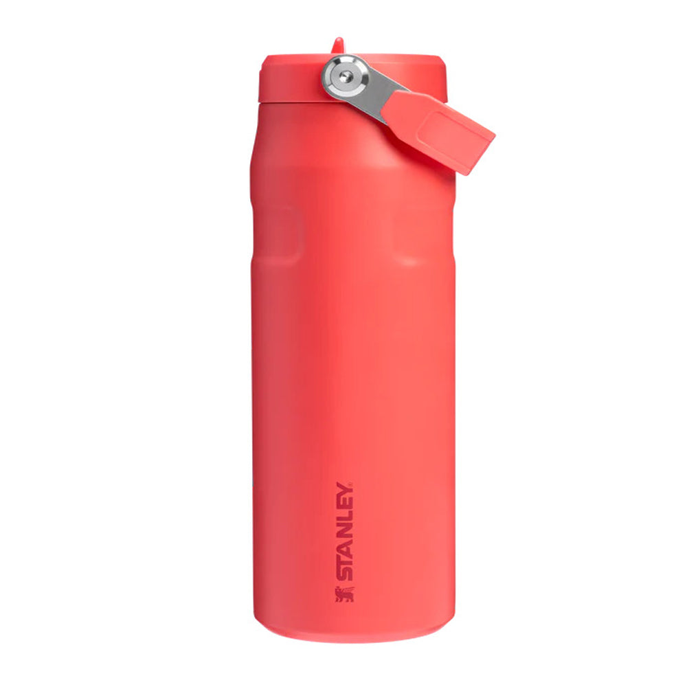Stanley - The Ice Flow Bottle with Flip Straw Lid - 24 oz / 710 ml - Hot coral