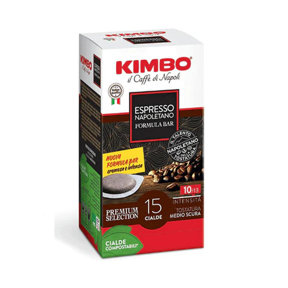 KIMBO - Easy Serving Pods - Espresso Napoletano - 15 pods