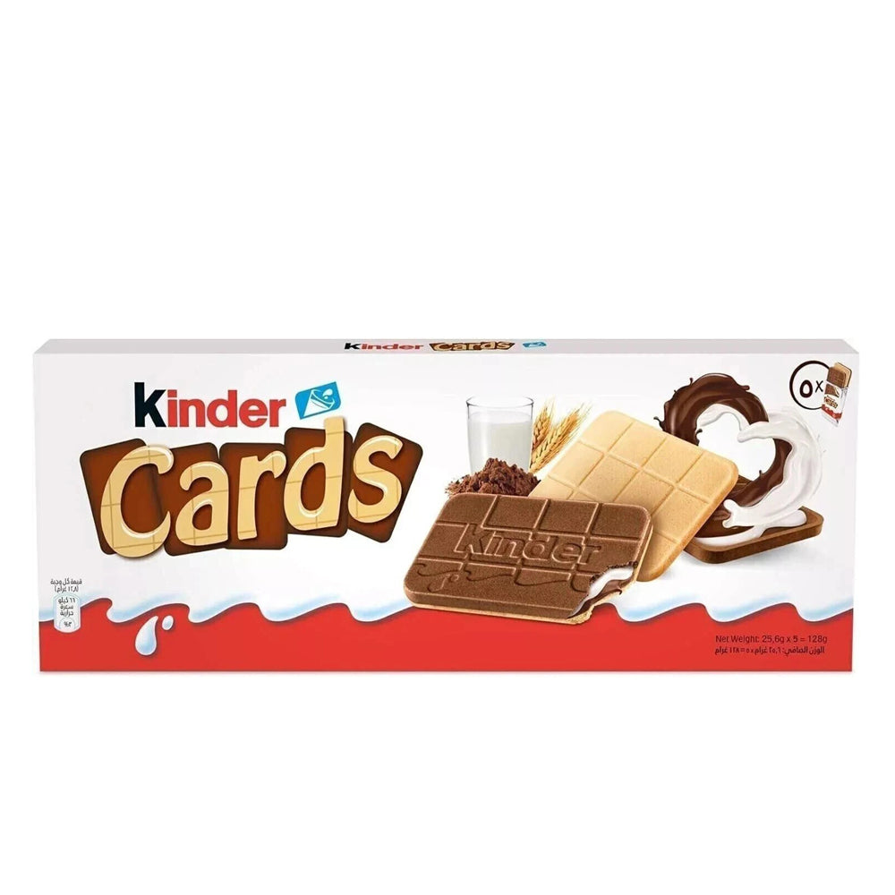 Kinder - Cards Biscuit Waffle - 128g