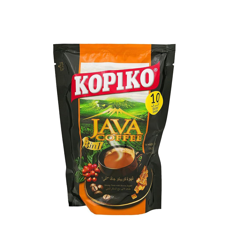 Kopiko - Instant Coffee - Java Coffee 3 in 1 - 10 Sachets
