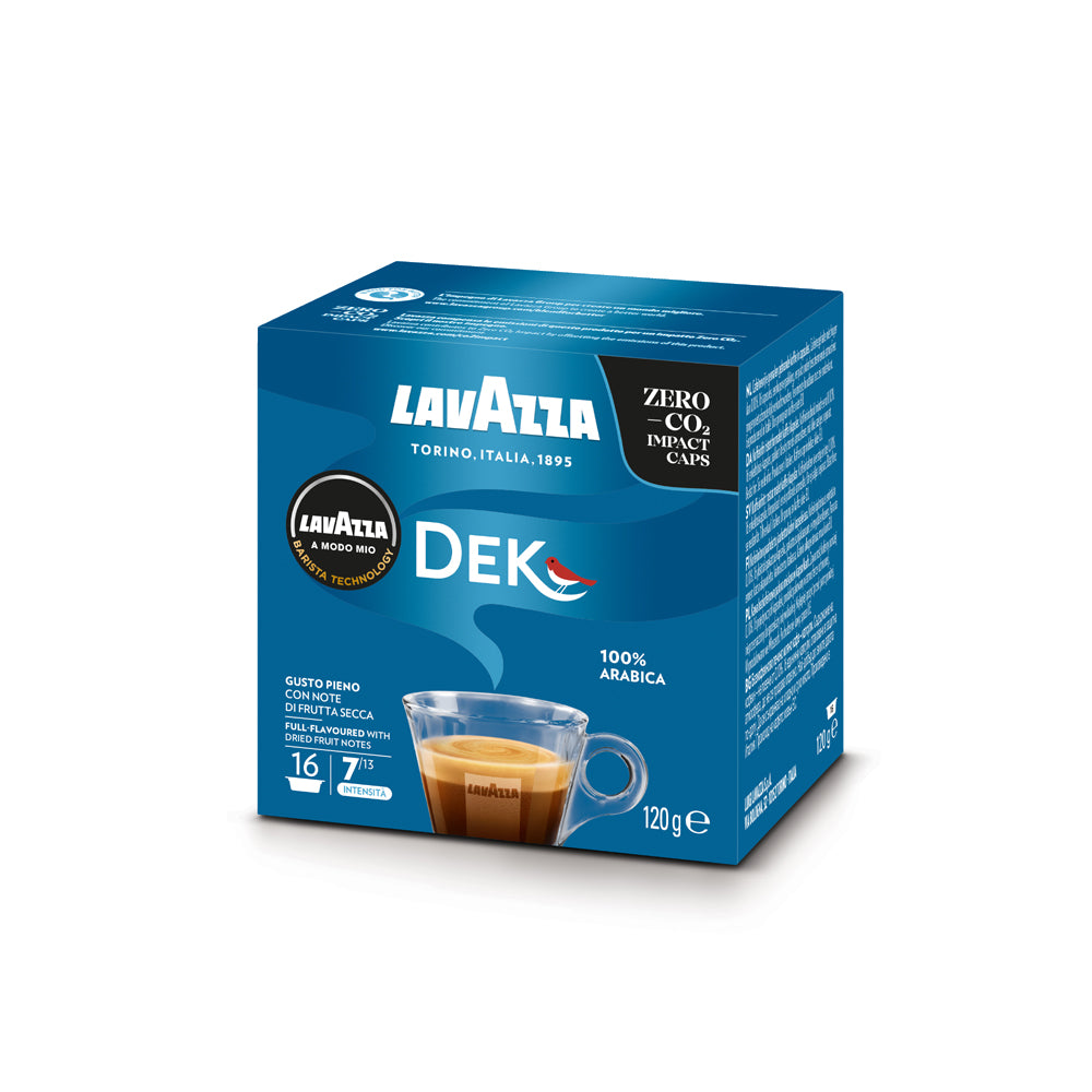 Lavazza A Modo Mio Compatible - DEK - 16 Capsule