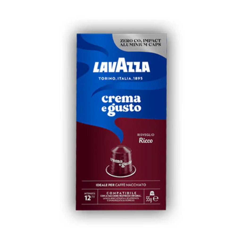 Lavazza - Nespresso Compatible - Crema egusto Ricco - 10 Capsules