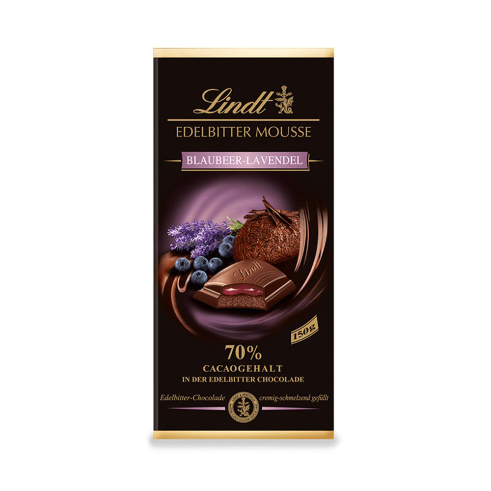 Lindt - Edelbitter Mousse Blaubeer-Lavender - 150g