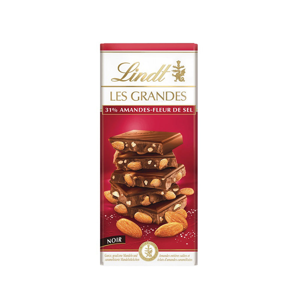 Lindt - Les Grandes - Tafel Amandes Fleur De Sel - 150g