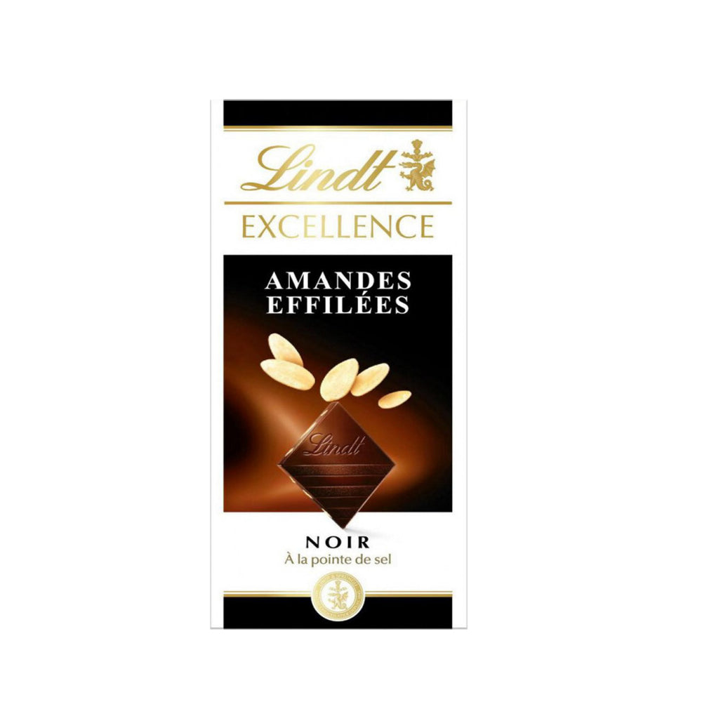 Lindt Excellence - Almonds Dark Chocolate - 100g