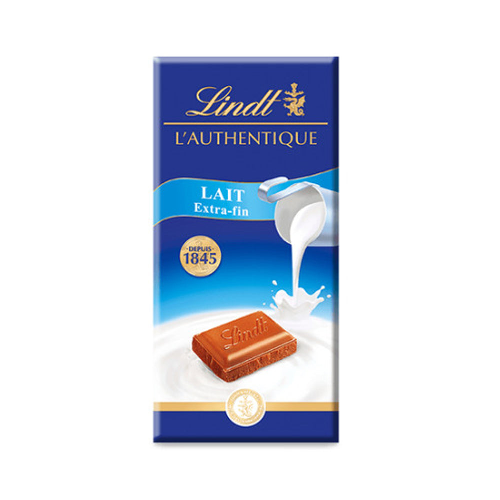 Lindt - Extra Fine Milk Chocolate - 100g