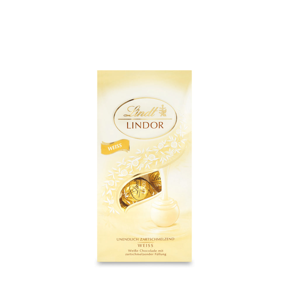 Lindt Lindor - Ball Bag White - 136g