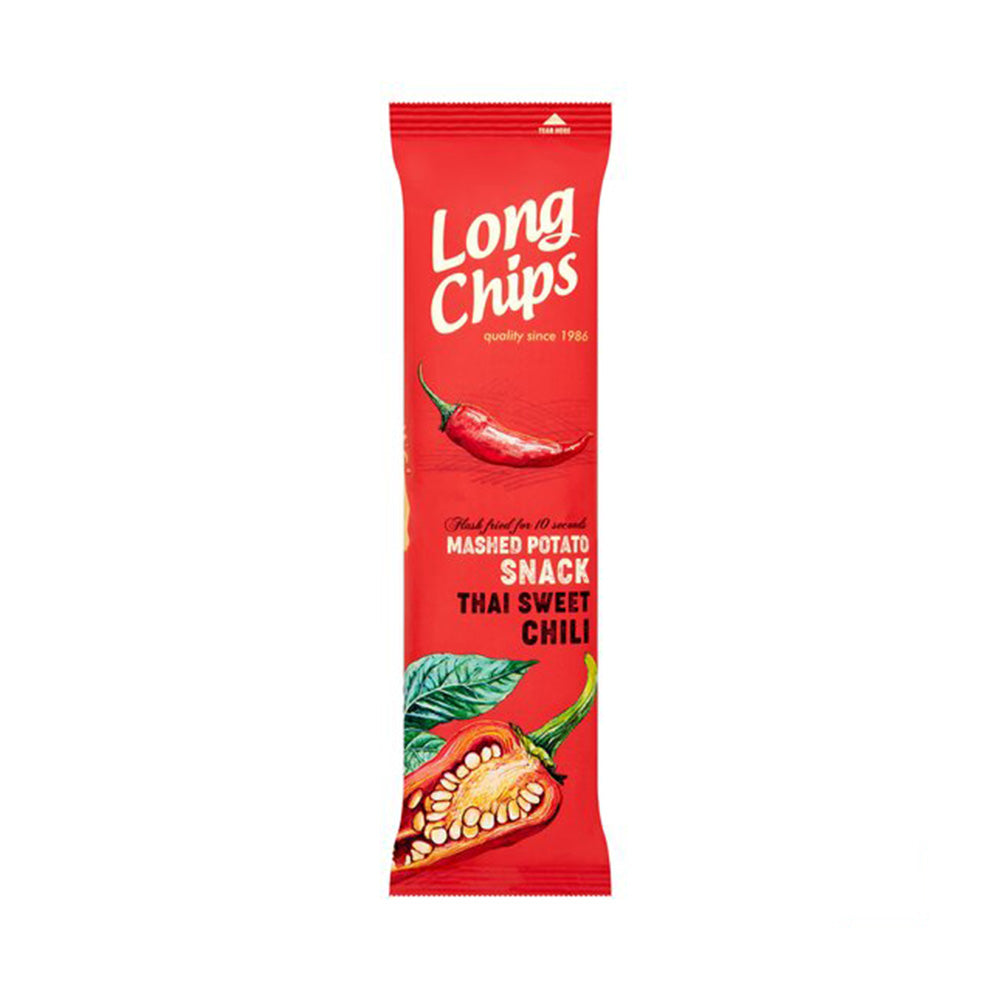 Long Chips Mashed Potato Snack Sweet Chili 75g Fengany