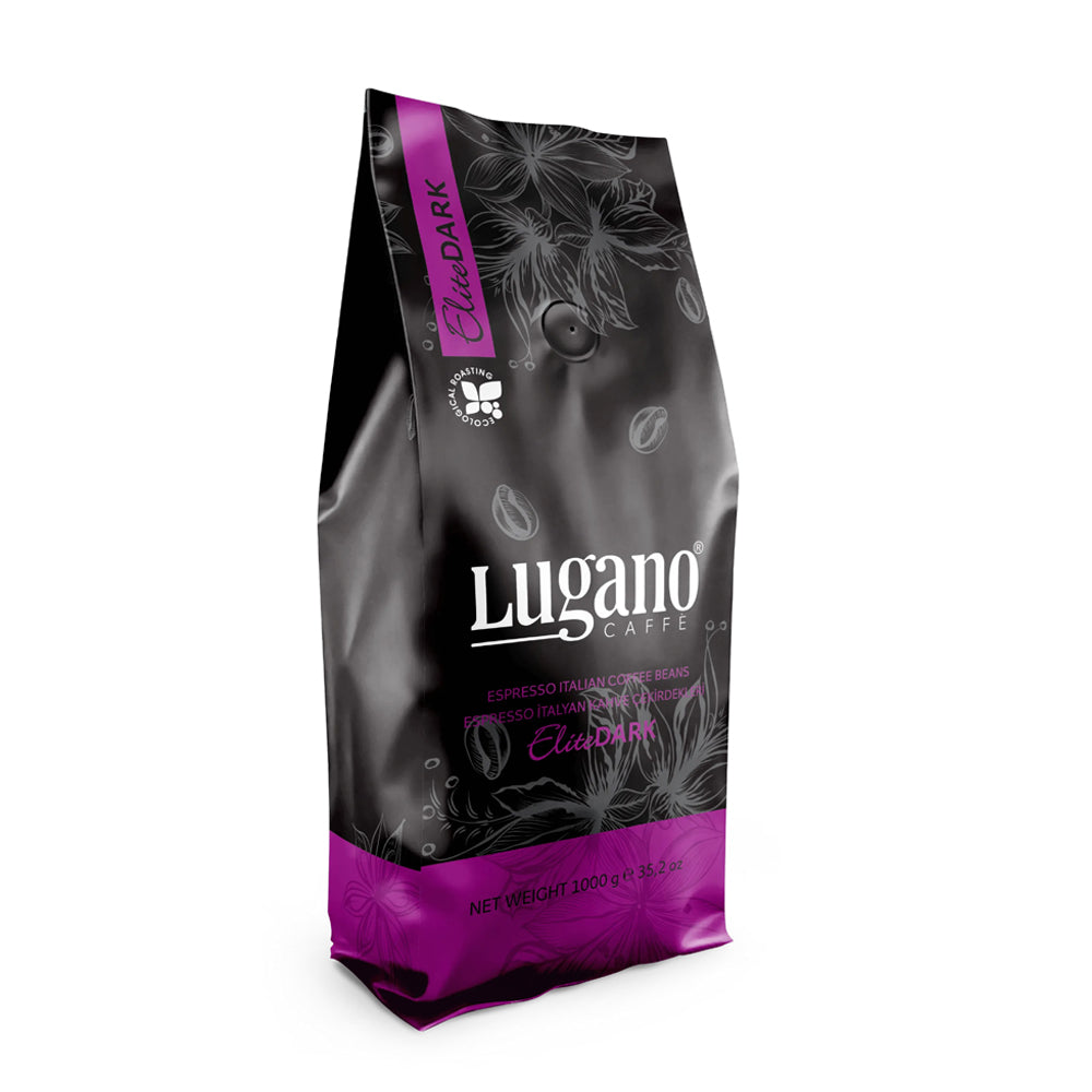 Lugano Caffe - Whole Beans - Elite Dark - 1 kg
