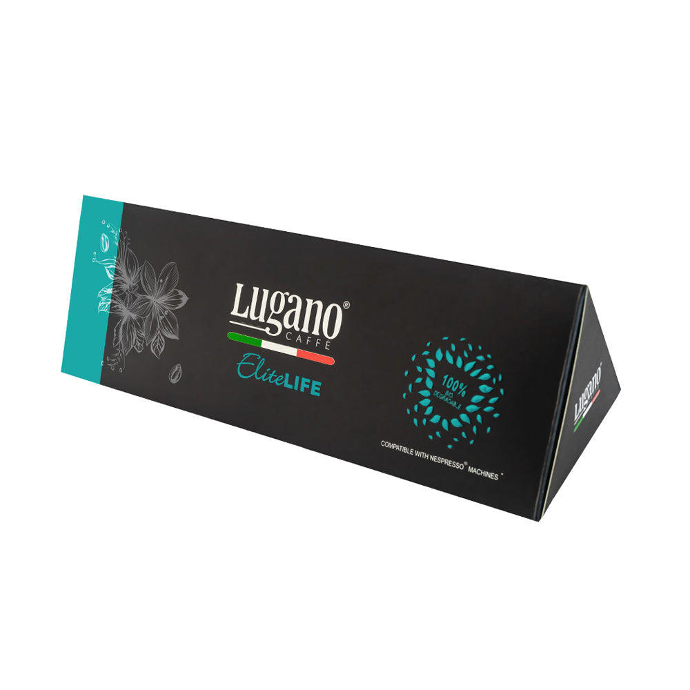 Lugano Caffe - Nespresso Compatible - Elite Life - 10 Capsules