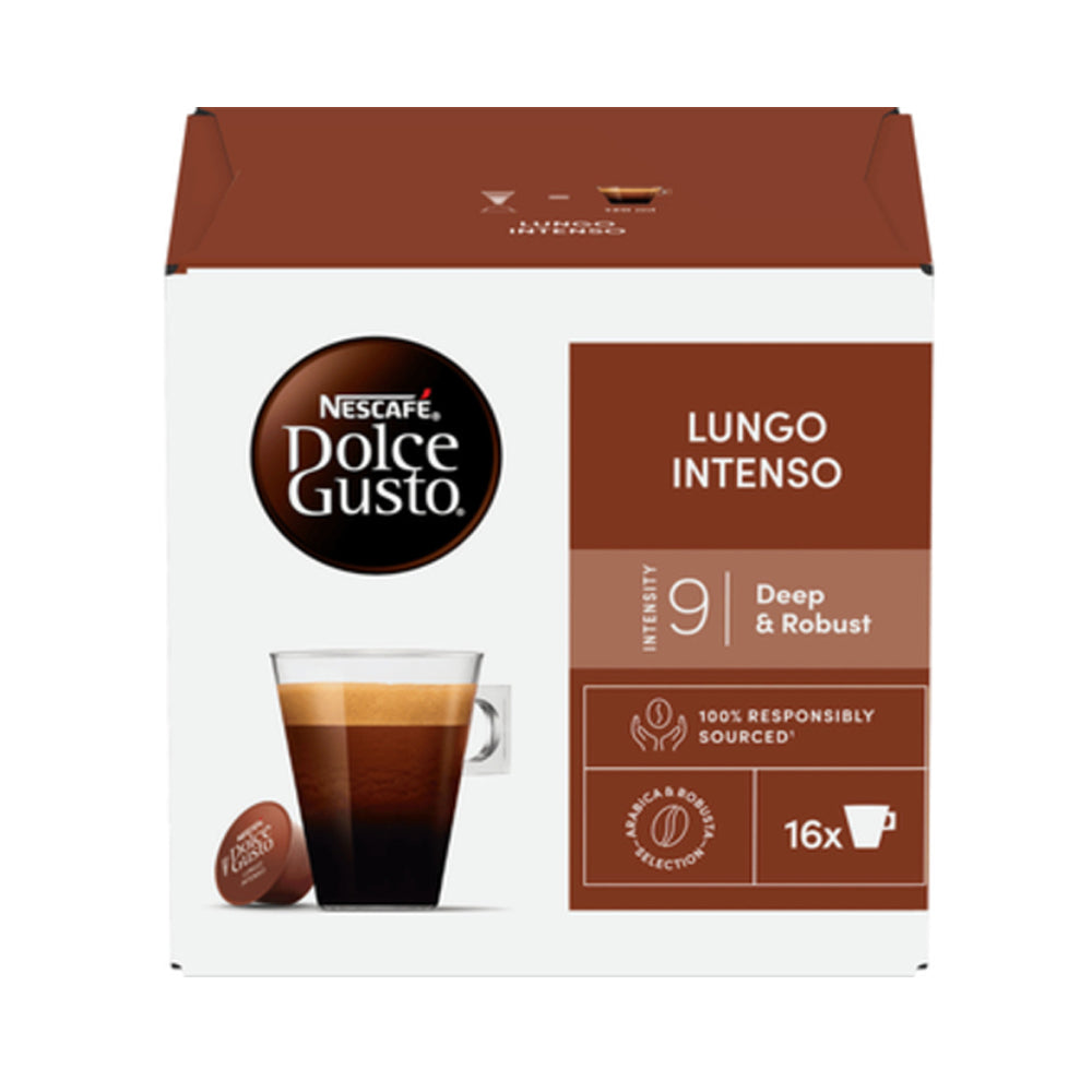 Nescafe Dolce Gusto Lungo Intenso - 16 Capsules – Fengany Nescafe Dolce Gusto Lungo Intenso - 16 Capsules – Fengany
