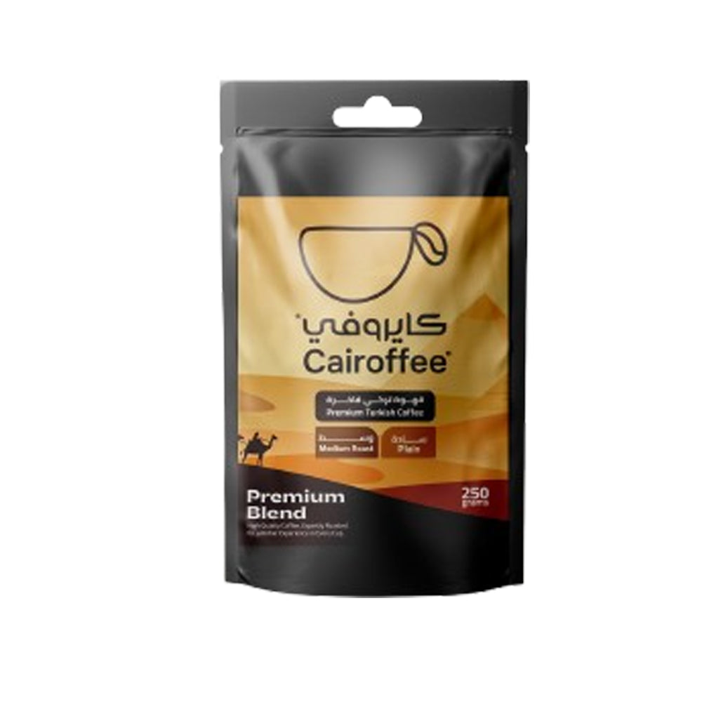 Cairoffee - Premium Blend Turkish Coffee Plain - Medium Roast - 250g