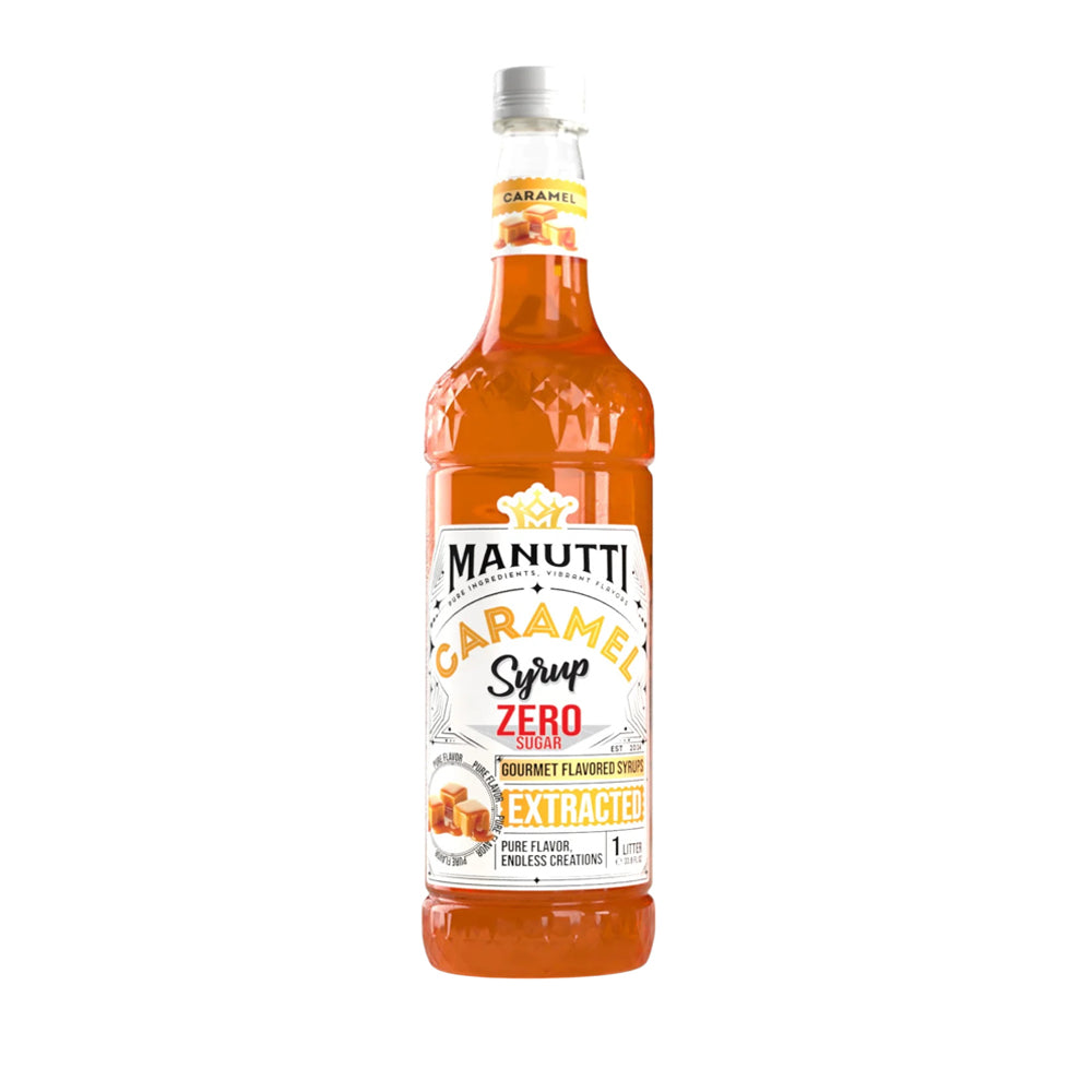 Manutti - Flavor Syrup - Caramel Zero Sugar - 1L