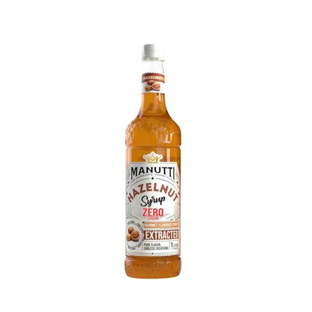 Manutti - Flavor Syrup - Hazelnut Zero Sugar - 350ml