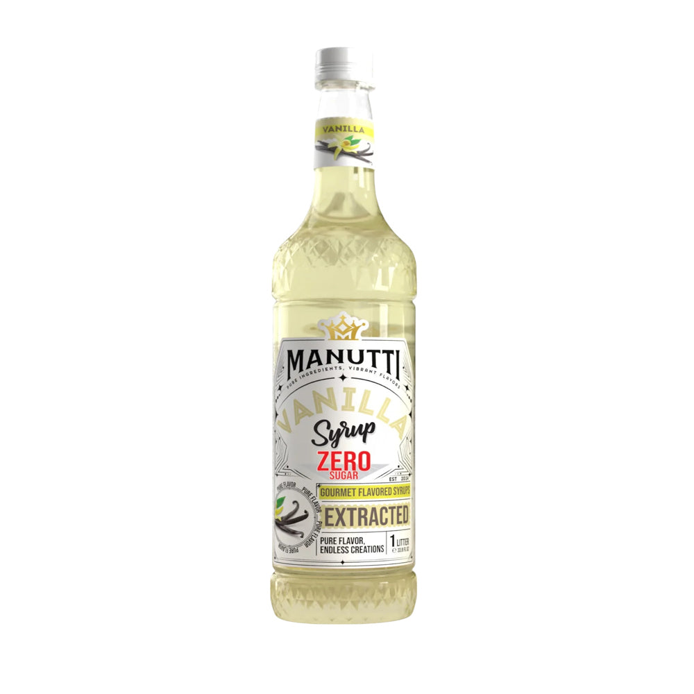 Manutti - Flavor Syrup - Vanilla Zero Sugar - 1L