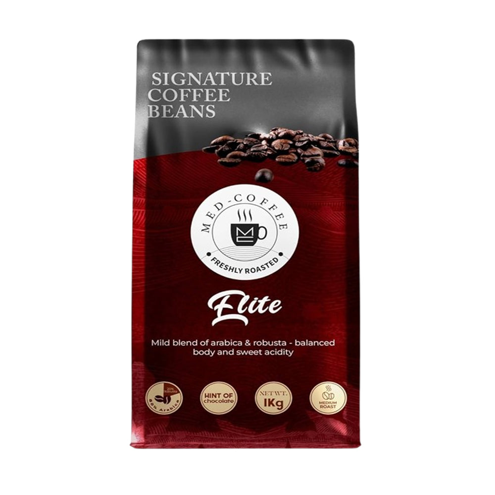 Med Coffee - Whole Beans - Elite- 1 Kg
