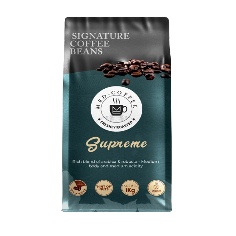 Med Coffee - Whole Beans - Supreme - 1 kg