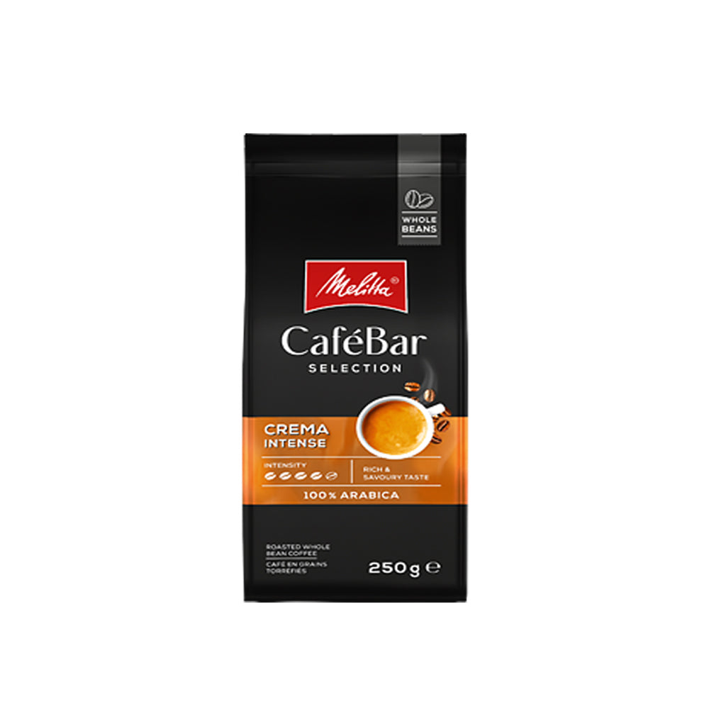 Melitta - Espresso Ground Coffee - Cafe Bar Selection - Crema Intense 100% Arabica - 250g