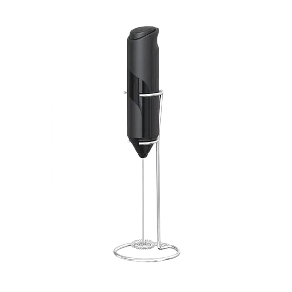 Milk Frother Handheld, Battery Powered - Black