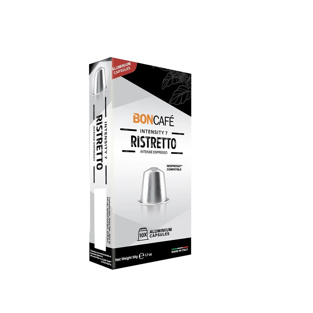 BonCafé - Ristretto Compatible with Nespresso - 10 Capsules