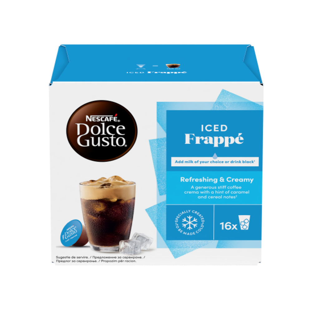 Nescafe - Dolce Gusto Compatible - Iced Frappe Capsules - 16 Capsules