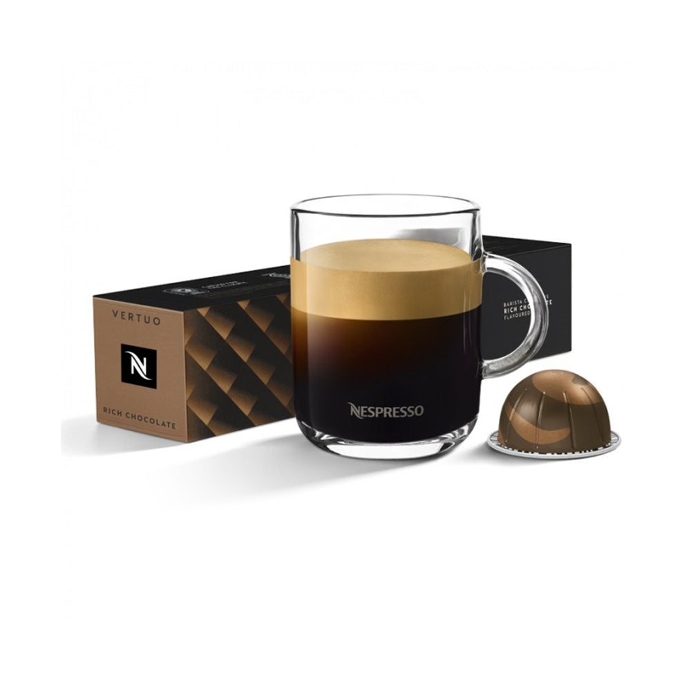 Nespresso Vertuo Compatible - Rich Chocolate - 10 Capsules