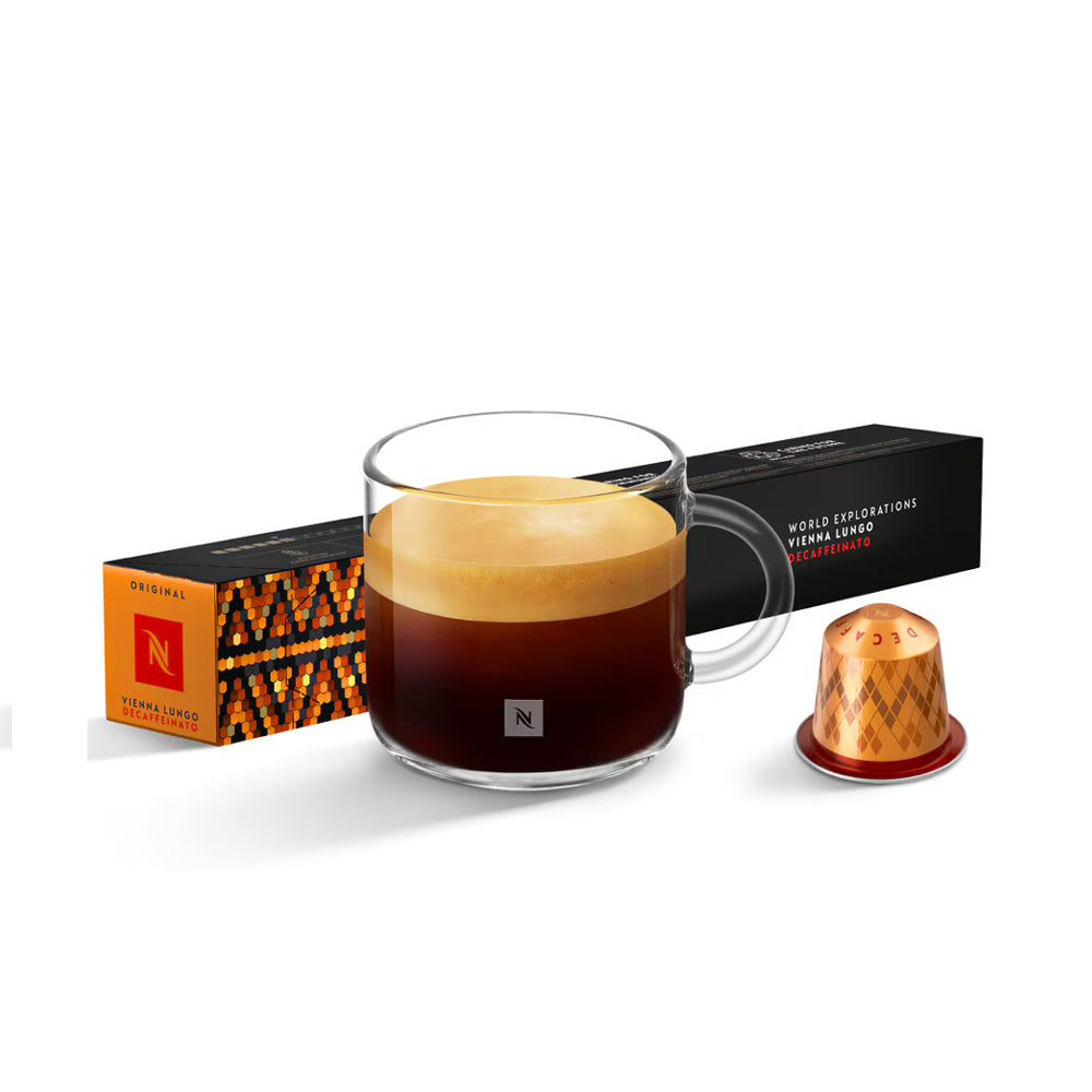 Nespresso - Vienna Lungo Decaffeinato - 10 Capsules