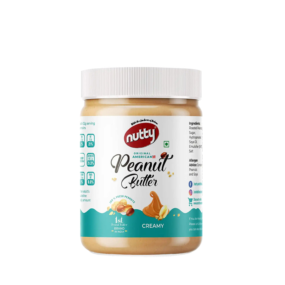 Nutty - Peanut Butter Creamy - 510g