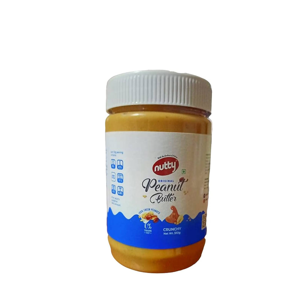 Nutty - Peanut Butter Crunchy - 510g