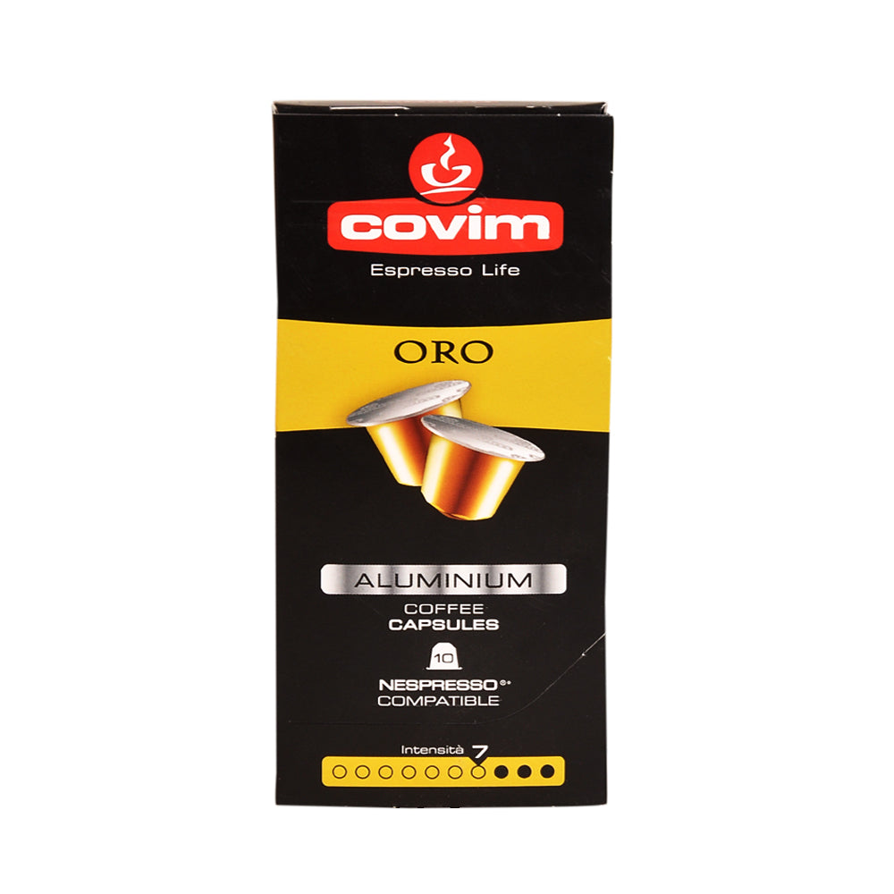 Covim - Nespresso Compatible - Oro - 10 Capsules