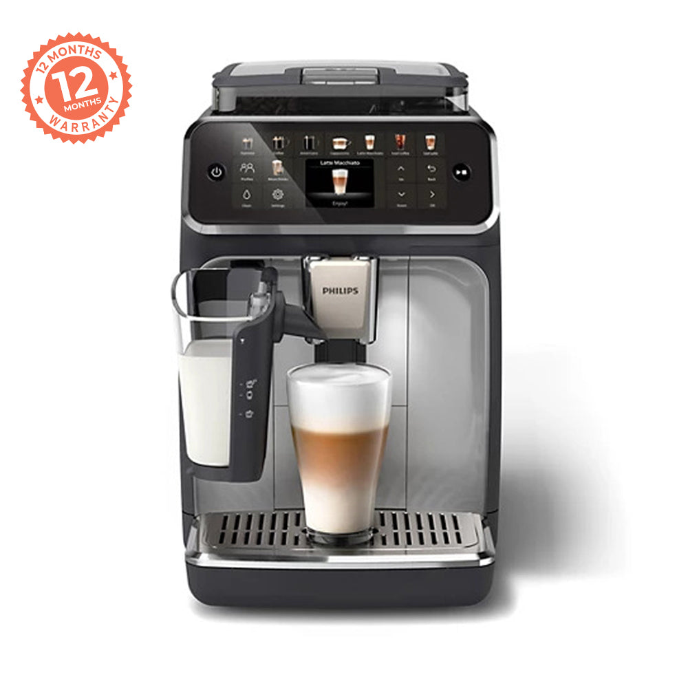 Philips Series 5500 Fully automatic espresso machine Bean to Cup - Black & Silver