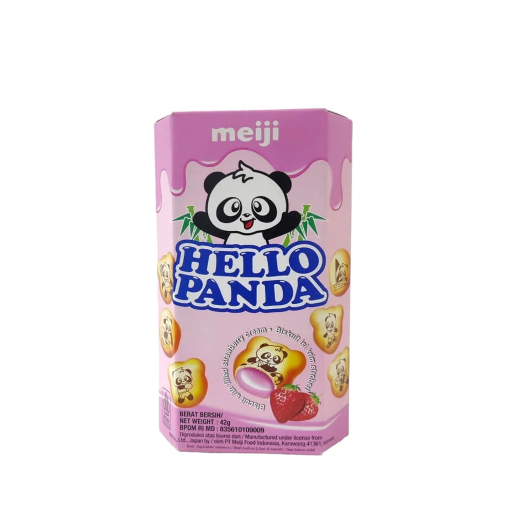 Meiji - Hello Panda Strawberry Cream - 42g
