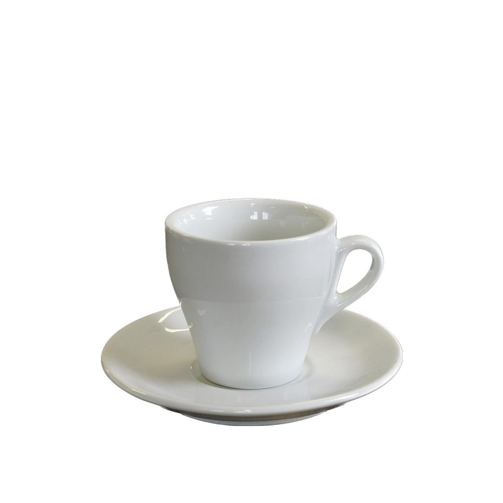Grade A - Cafe style Porcelain Cappuccino Cup with underline - 200ml