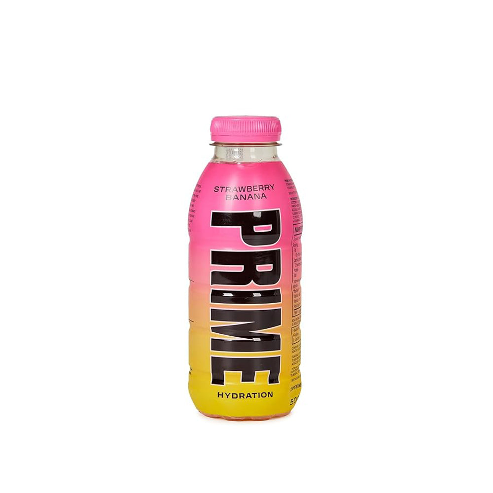 Prime Hydration Drink - Strawberry Banana - 500 ml
