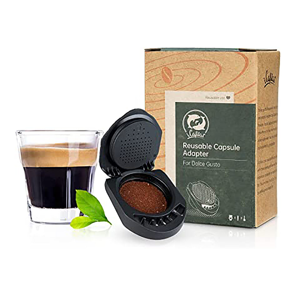 Reusable Capsule for Dolce Gusto - Compatible for Piccolo XS-Genio S - (For coffee powder)