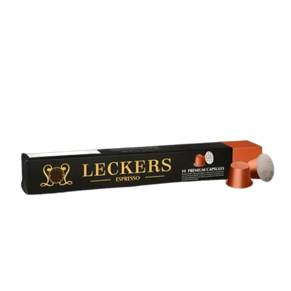 Leckers - Nespresso Compatible - Espresso Ristretto - 10 capsules