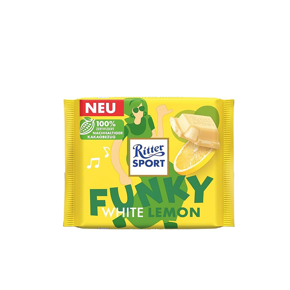 Ritter Sport - Limited Edition - Funky white lemon - 100g