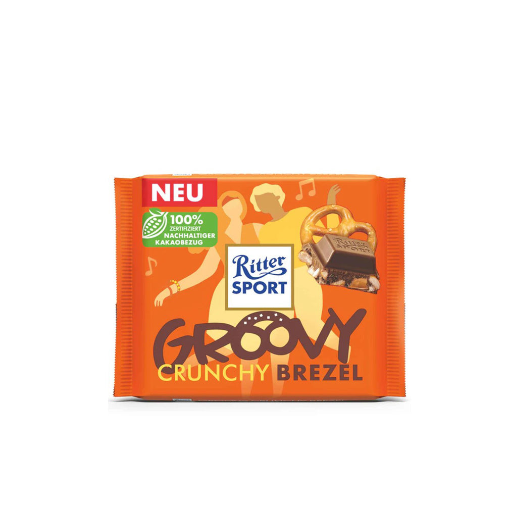 Ritter Sport - Limited Edition - Groovy crunchy brezel - 100g