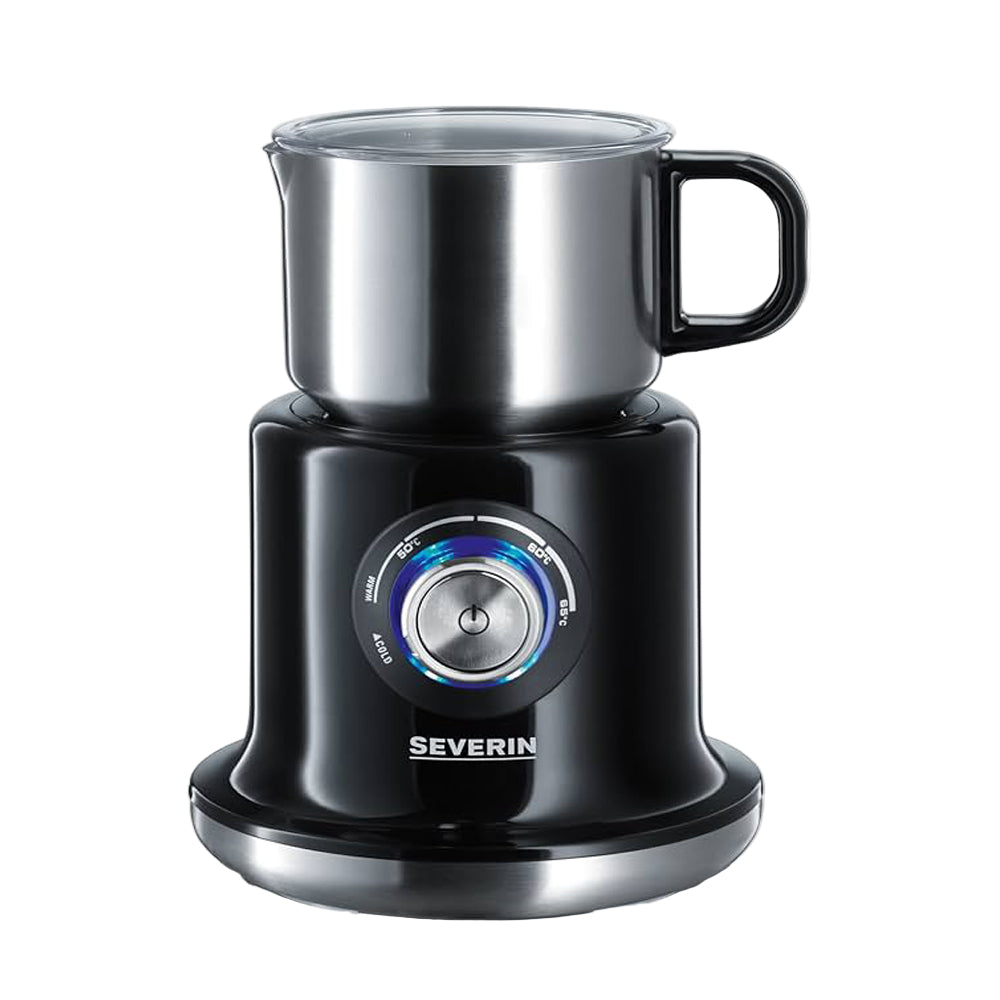 Severin - Milk Frother with Variable Temperature Control - 700 ml - Black