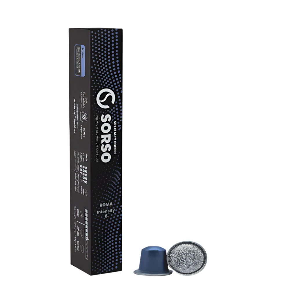 Sorso Specialty Coffee - Nespresso Compatible - Roma - 10 capsules