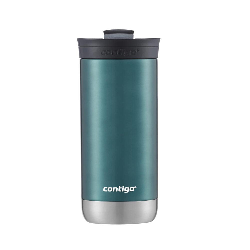 Contigo Huron Vacuum-Insulated Stainless Steel Travel Mug with Leak-Proof Lid, Spirulina