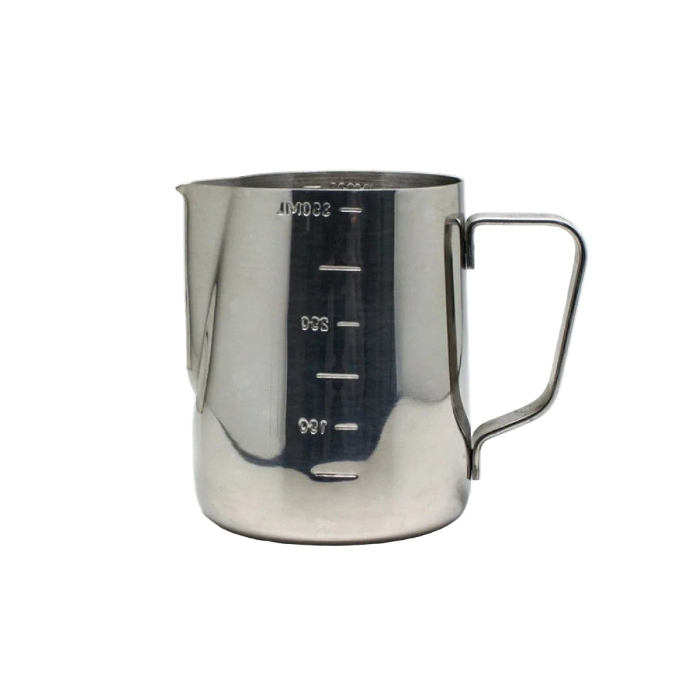 Stainless Steel Milk Frothing Pitcher with Thermometer - 350 mL - Oxide